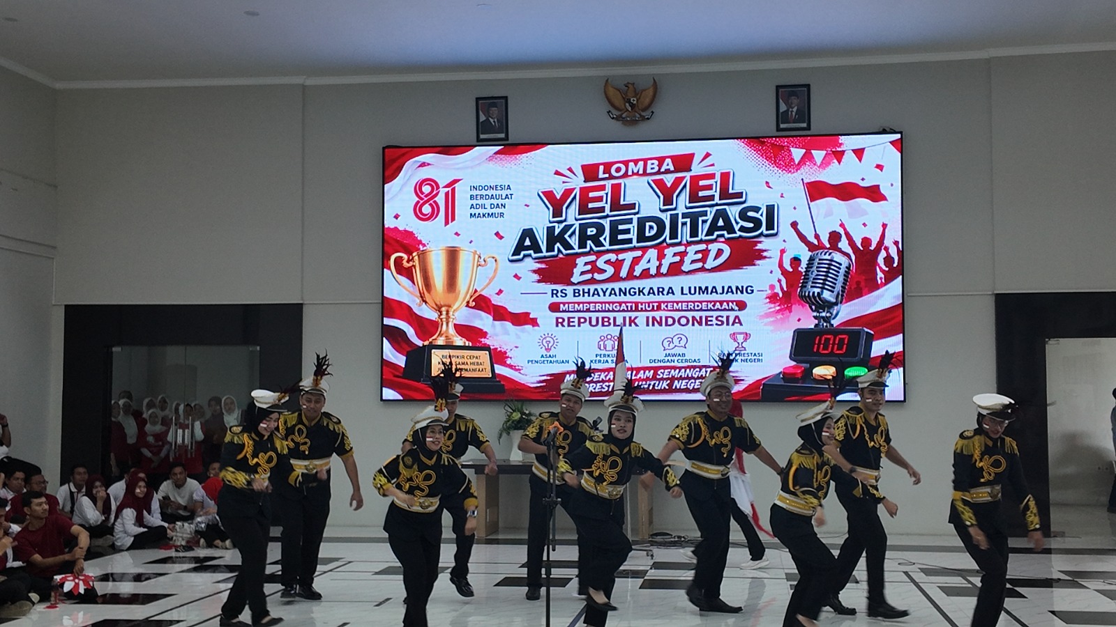 Semarak HUT ke-81, RS Bhayangkara Lumajang