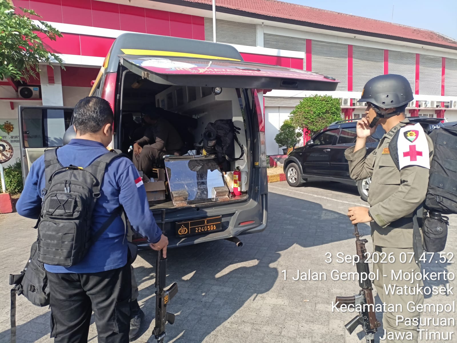 Kawal Fisik dan Kesehatan Pasis Akpol Angkatan 58, Tim Keslap RS Bhayangkara Lumajang Siaga Penuh di Pusdik Brimob