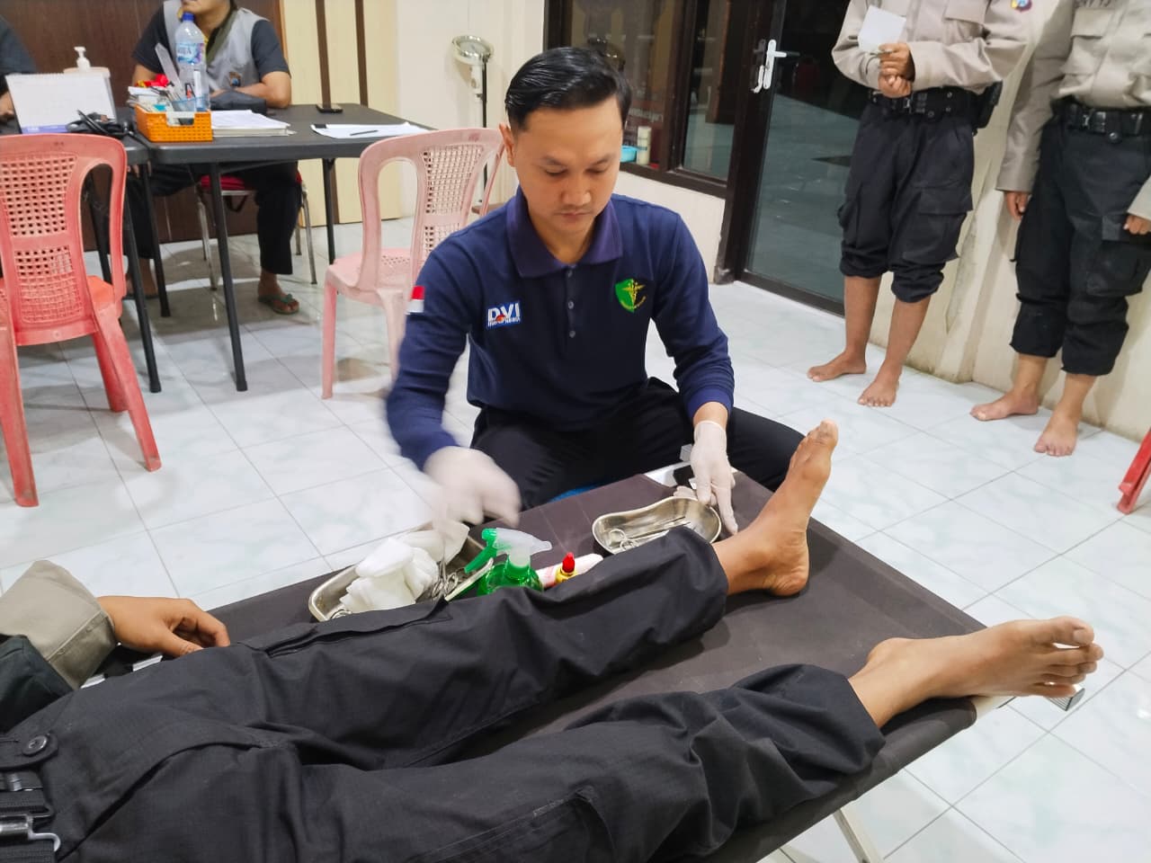 Tim Dokpol RS Bhayangkara Lumajang Laksanakan Kegiatan BKO Keslap Medis Siswa Diktukba Polri Tahun 2026 di SPN Polda Jatim