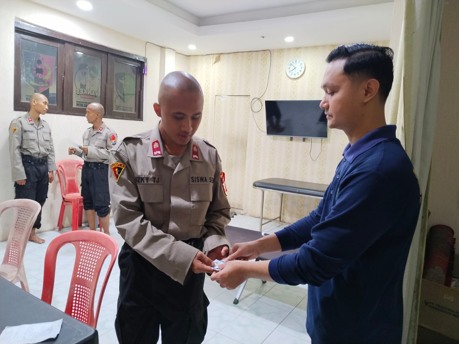 Tim Dokpol RS Bhayangkara Lumajang Laksanakan Kegiatan BKO Keslap Medis Siswa Diktukba Polri Tahun 2026 di SPN Polda Jatim
