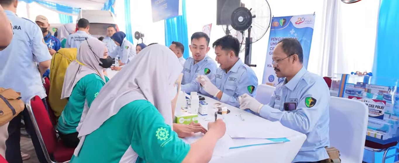 Giat Bakti Kesehatan dan Bakti Sosial di Nganjuk