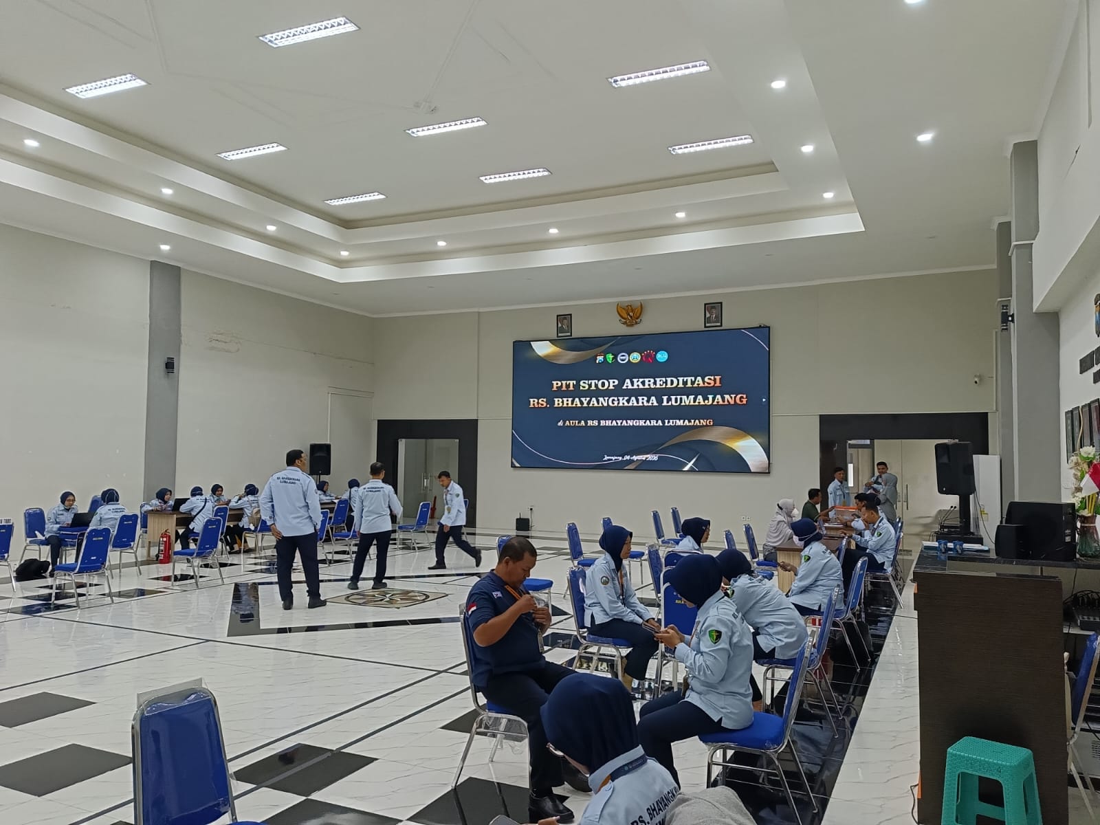 Tingkatkan Kesiapan Akreditasi, RS Bhayangkara Lumajang Gelar Giat Pitstop 2
