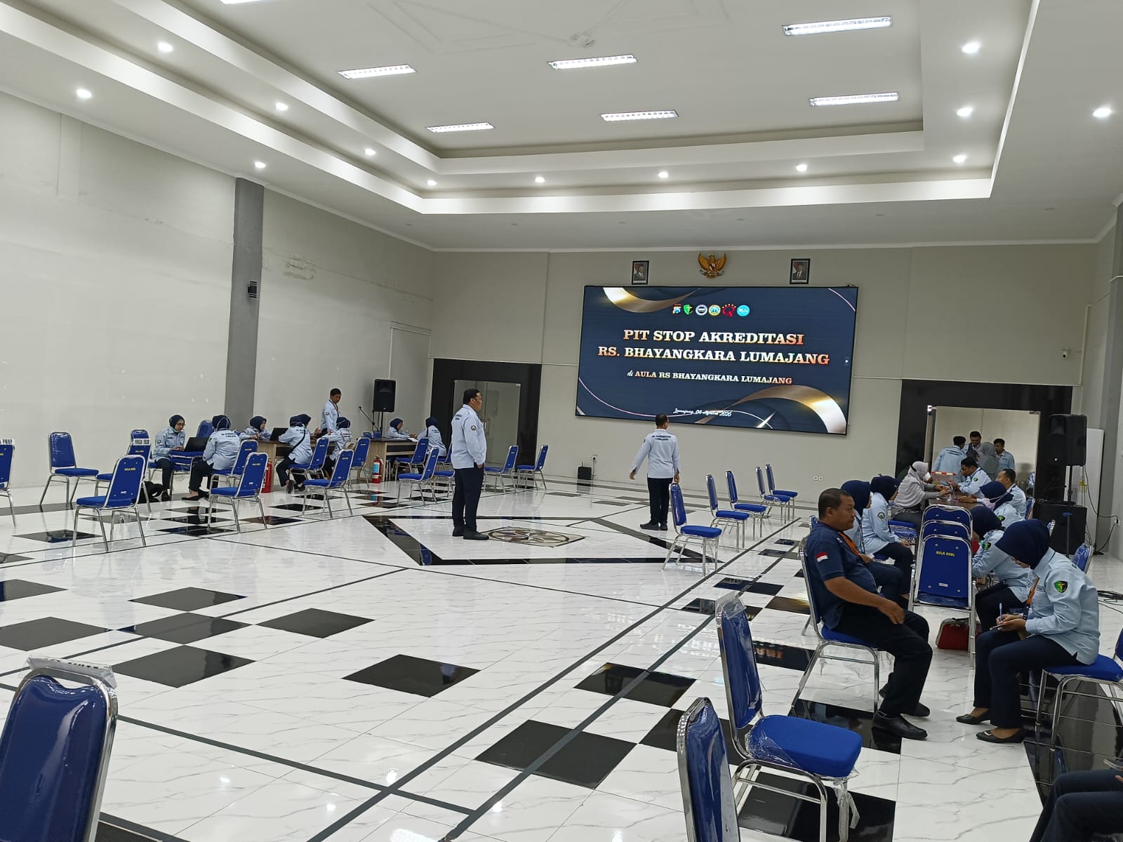 Tingkatkan Kesiapan Akreditasi, RS Bhayangkara Lumajang Gelar Giat Pitstop 2