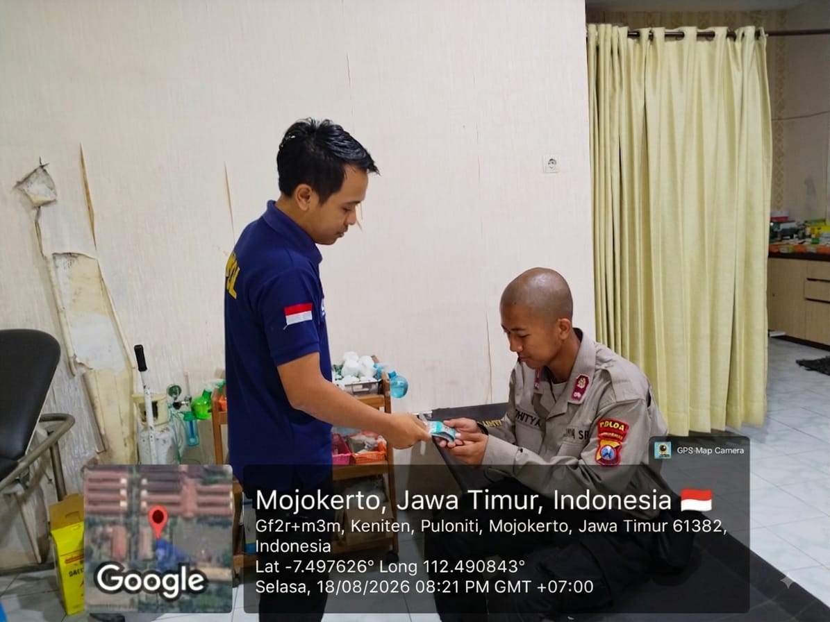 Dukung Kelancaran Pendidikan Polri, Tim Dokpol RS Bhayangkara Lumajang Gelar BKO Keslap di SPN Polda Jatim