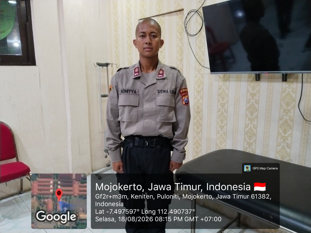 Dukung Kelancaran Pendidikan Polri, Tim Dokpol RS Bhayangkara Lumajang Gelar BKO Keslap di SPN Polda Jatim